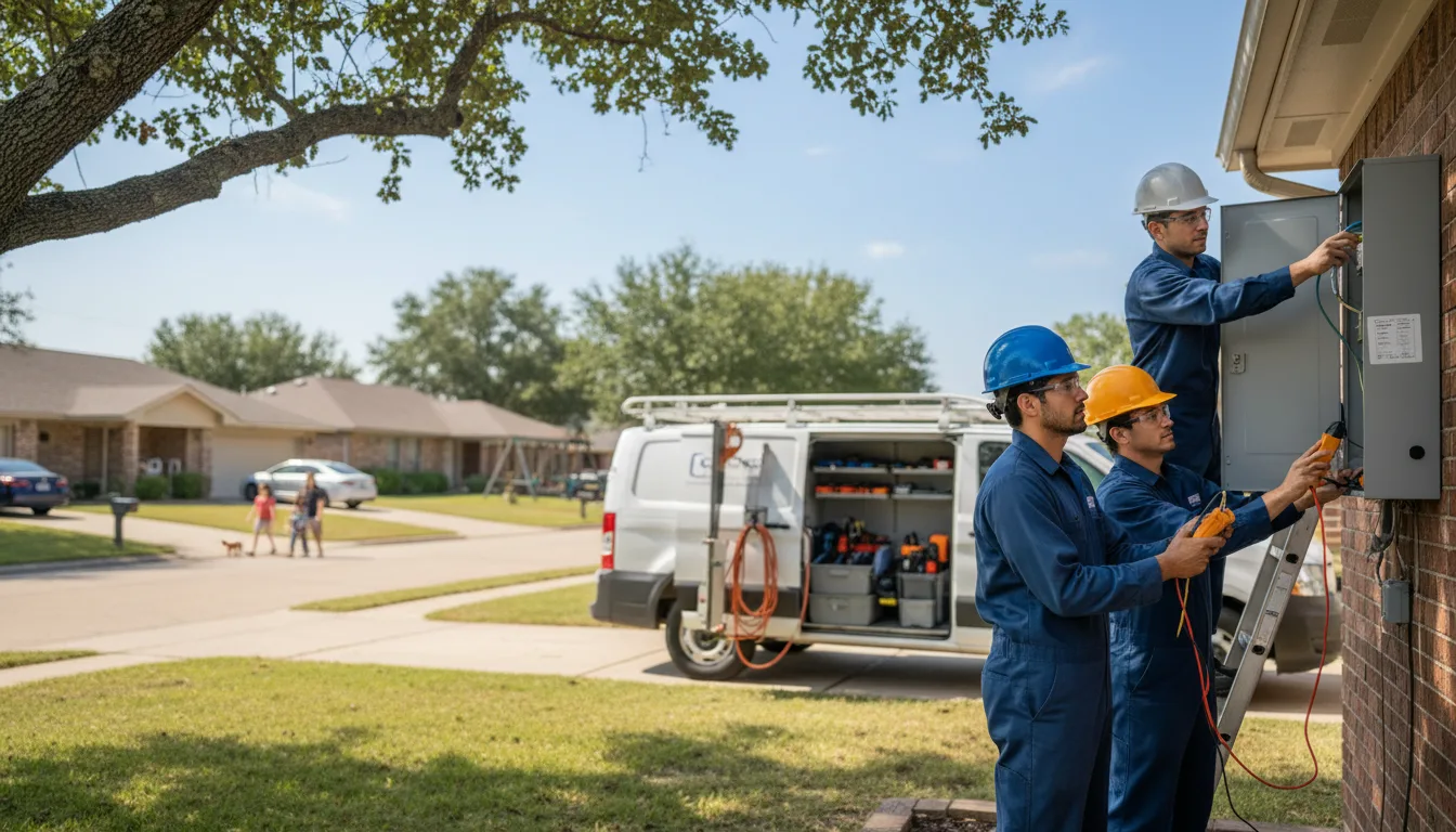 Certified electrician providing emergency electrical services in Hammett, ID